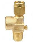 fusible plug for valves on gas bottles