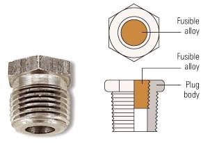 structure of fusible plugs